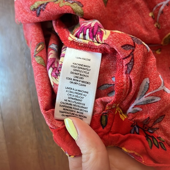 Beachlunchlounge Viscose Floral Print Dress - Picture 5 of 5